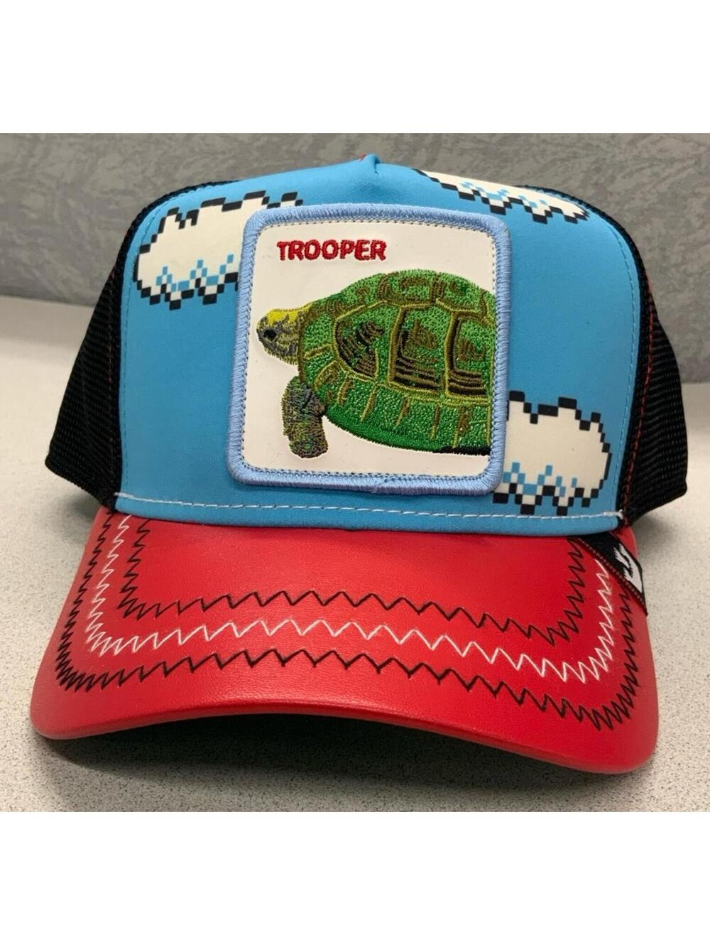 Goorin Farm Trucker Baseball Hat Cap Shellcreeper Trooper Turtle Super Mario